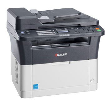 МФУ лазерный Kyocera FS-1025MFP (1102M63RU0/RUV/RU2/NX2) A4 Duplex белый — фото 2