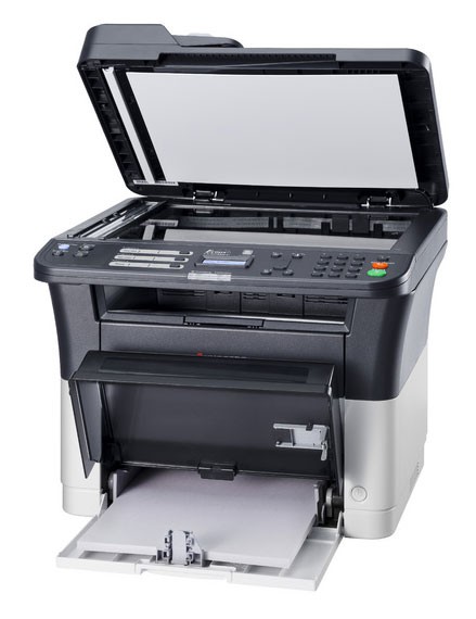 МФУ лазерный Kyocera FS-1025MFP (1102M63RU0/RUV/RU2/NX2) A4 Duplex белый — фото 3