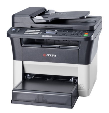 МФУ лазерный Kyocera FS-1025MFP (1102M63RU0/RUV/RU2/NX2) A4 Duplex белый — фото 4