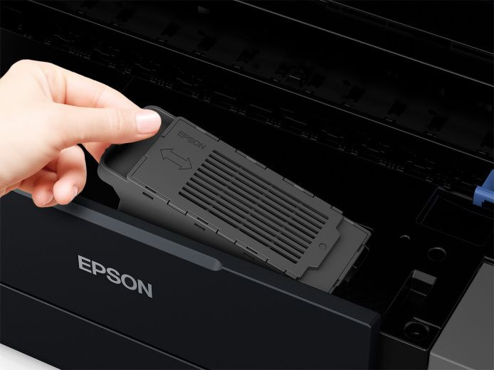 МФУ струйный Epson L8180 (C11CJ21403/402) A3 Duplex Net WiFi черный — фото 6