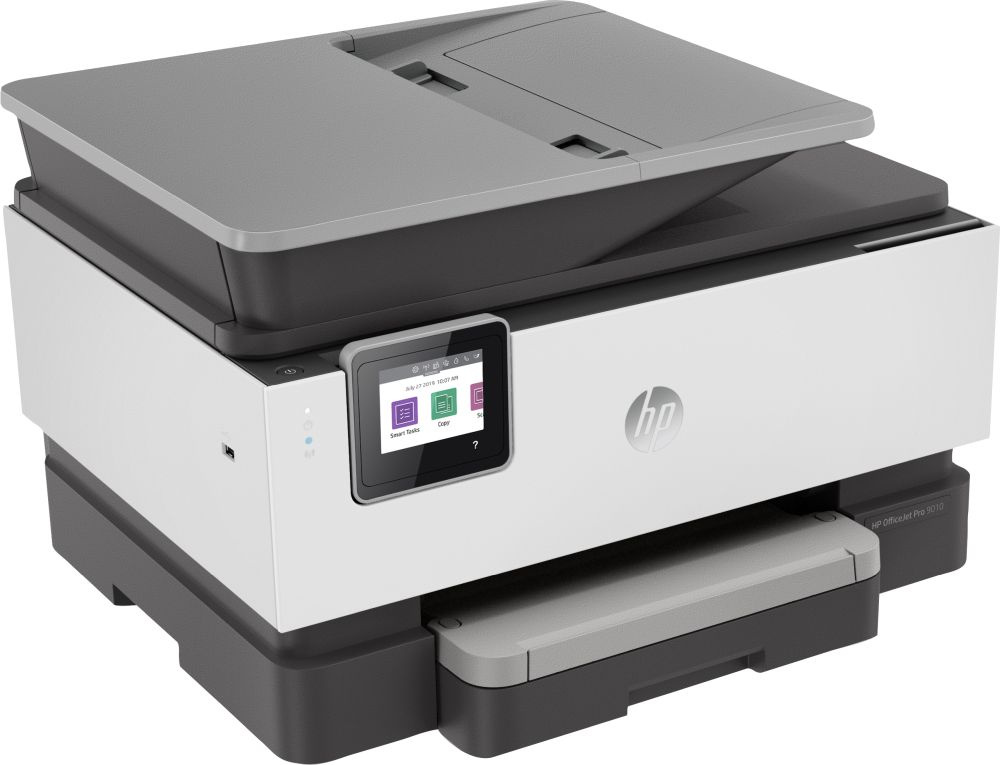 МФУ струйный HP Officejet Pro 9013 AiO (1KR49B) A4 Duplex WiFi USB RJ-45 белый/серый — фото 7