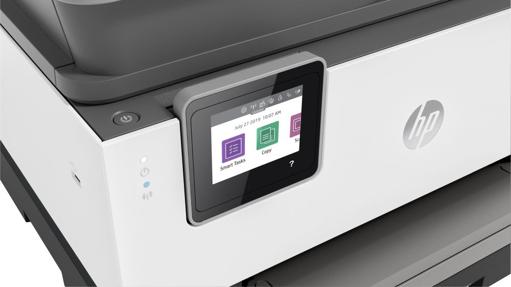 МФУ струйный HP Officejet Pro 9013 AiO (1KR49B) A4 Duplex WiFi USB RJ-45 белый/серый — фото 2