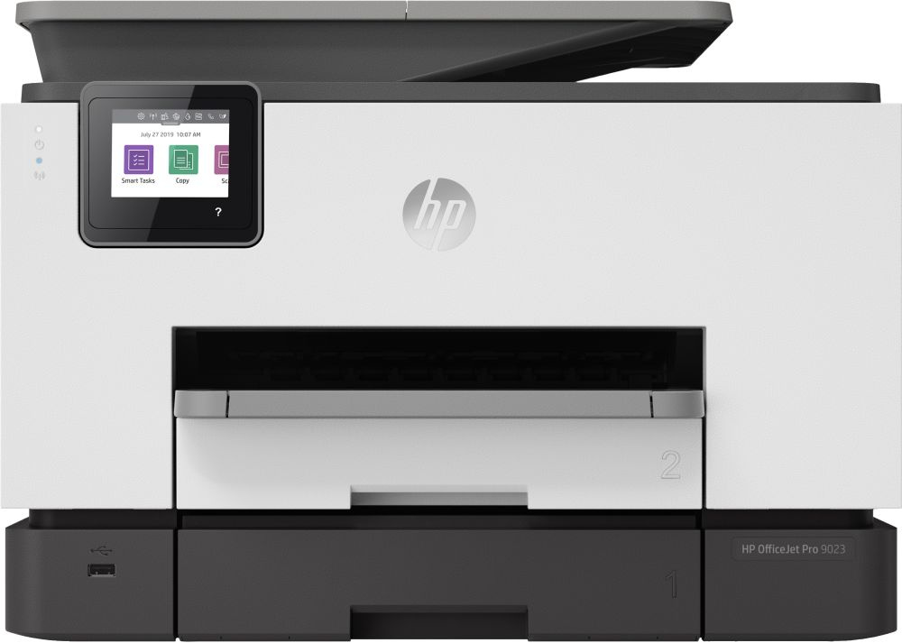 МФУ струйный HP Officejet Pro 9023 AiO (1MR70B) A4 Duplex WiFi USB RJ-45 белый/серый — фото 3