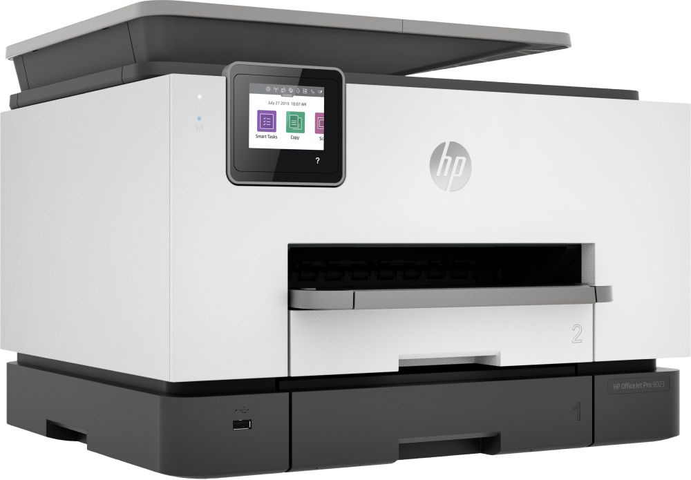 МФУ струйный HP Officejet Pro 9023 AiO (1MR70B) A4 Duplex WiFi USB RJ-45 белый/серый — фото 2