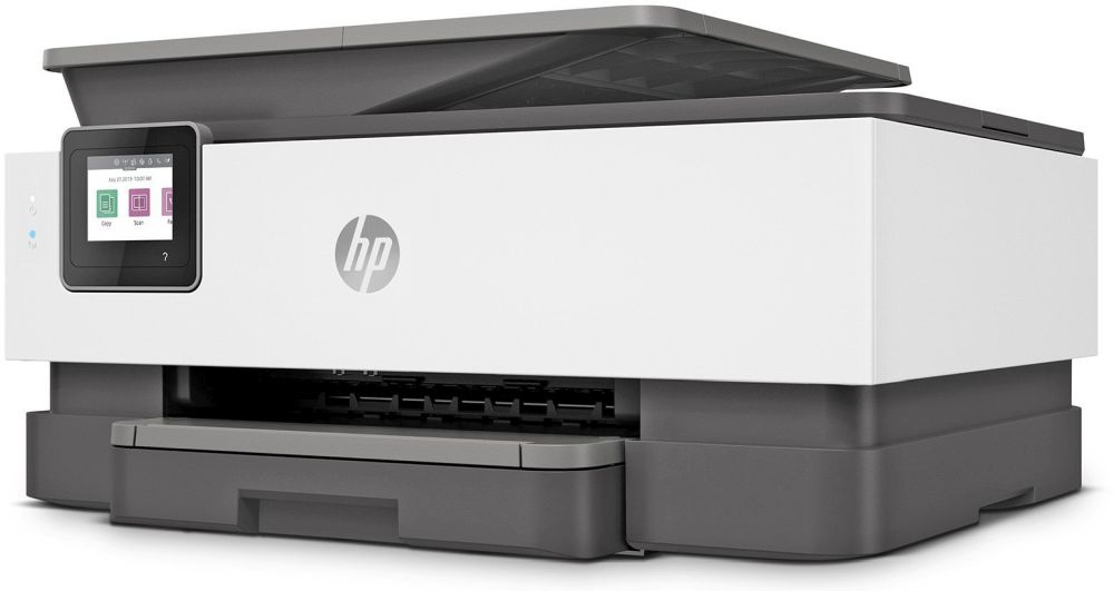 МФУ струйный HP OfficeJet 8023 (1KR64B) A4 Duplex WiFi USB RJ-45 черный/белый — фото 3