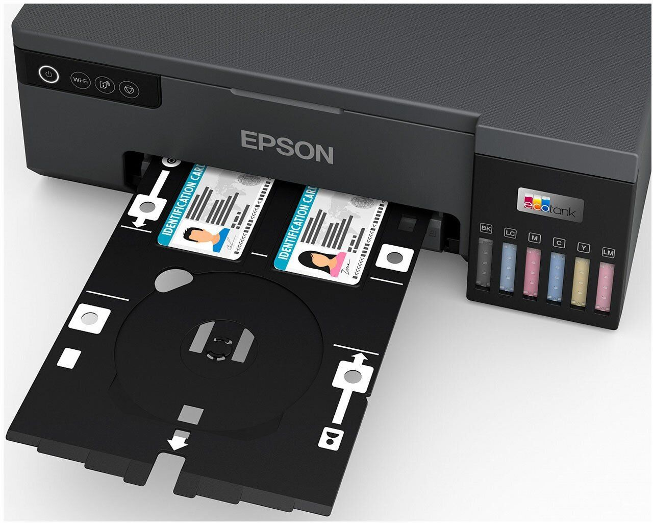 Принтер струйный Epson L8050 (C11CK37405/C11CK37506) A4 WiFi черный — фото 3