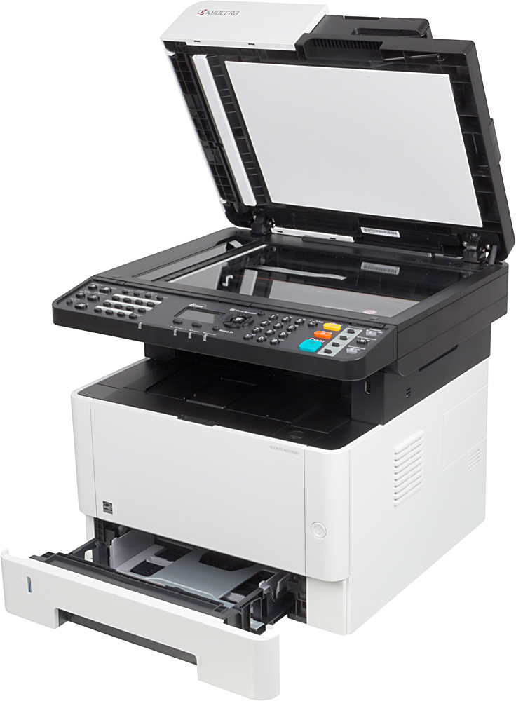 МФУ Kyocera Ecosys M2735dn белый (в комплекте: картридж) — фото 3