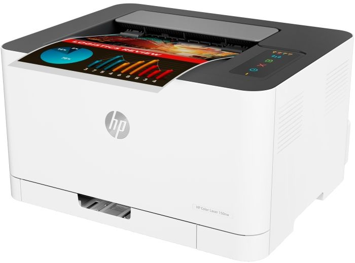 Принтер лазерный HP Color LaserJet 150nw (4ZB95A) A4 WiFi белый — фото 5