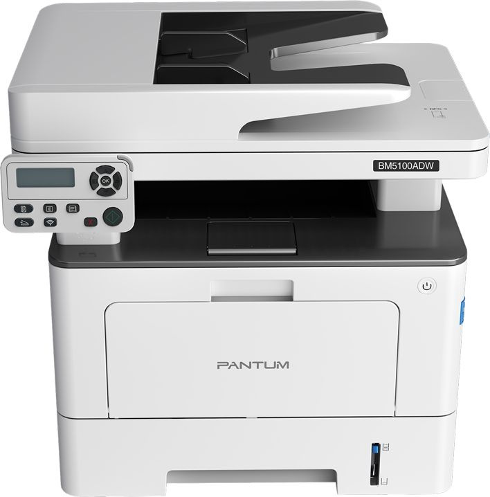 МФУ лазерный Pantum BM5100ADW A4 Duplex Net WiFi белый/серый — фото 3