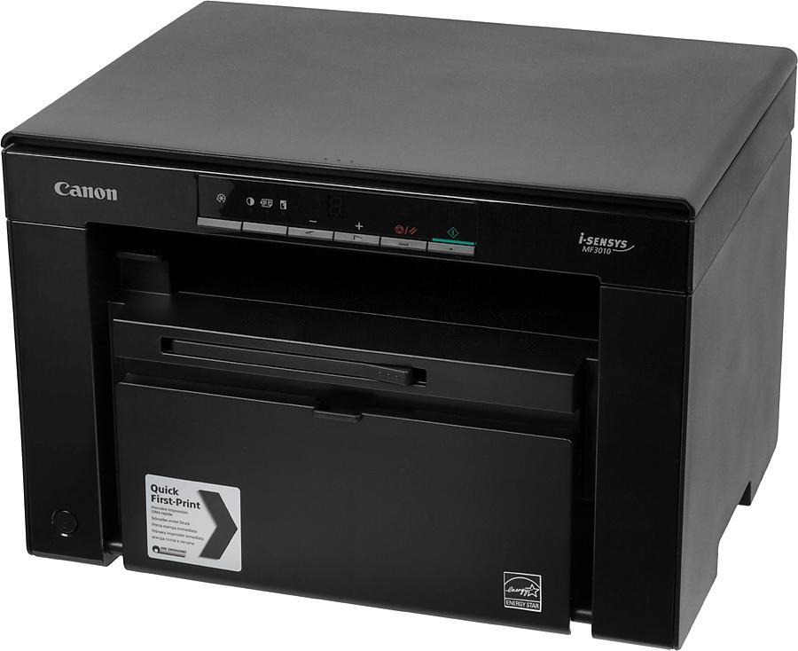 МФУ Canon i-Sensys MF3010 черный (в комплекте: картридж)