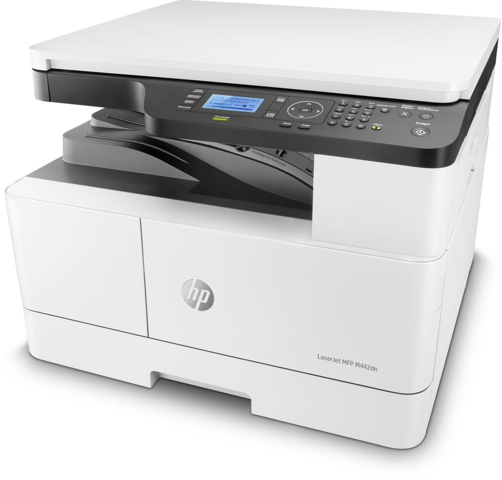 МФУ лазерный HP LaserJet Pro M442dn (8AF71A) A3 Net белый/черный — фото 3