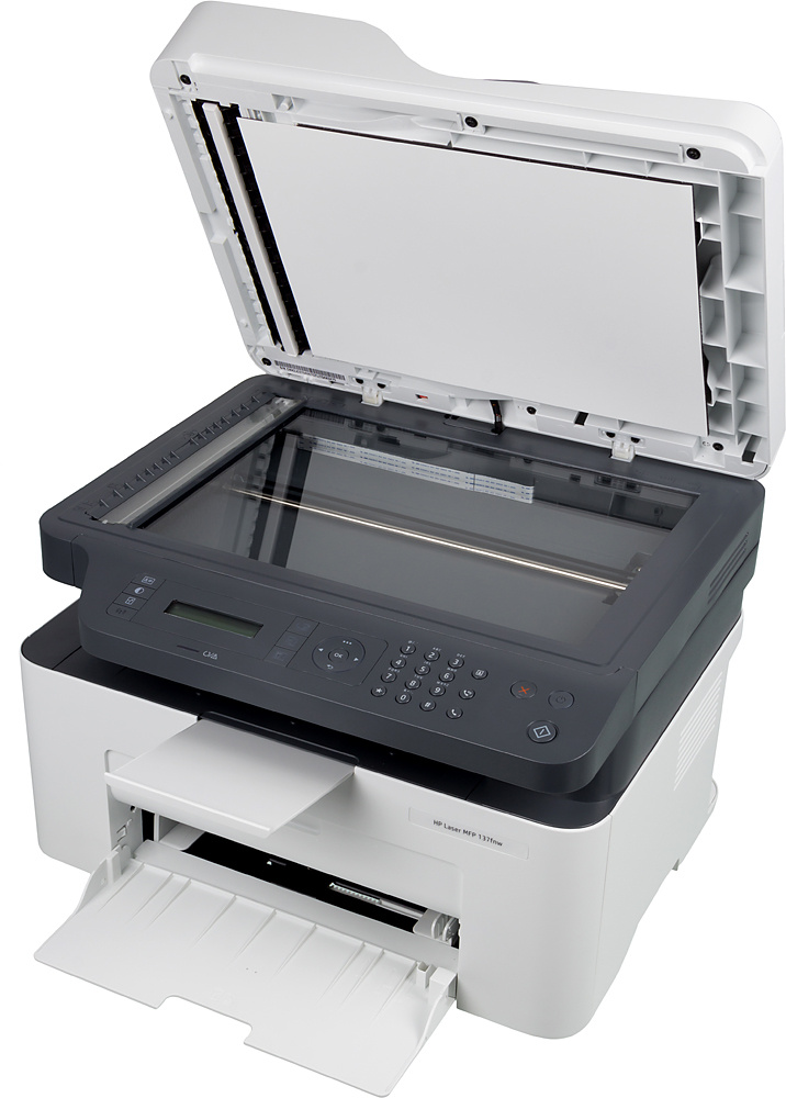 МФУ лазерный HP Laser 137fnw (4ZB84A) A4 WiFi белый/серый — фото 2