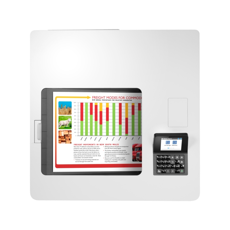 Принтер HP Color LaserJet Enterprise M554dn (7ZU81A) — фото 5