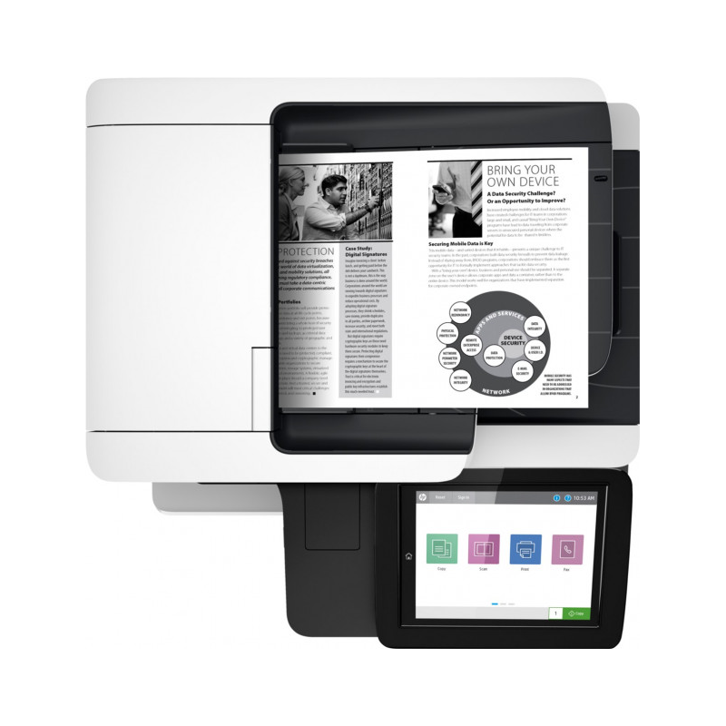 Лазерное МФУ HP LaserJet Enterprise M528dn 1PV64A — фото 5