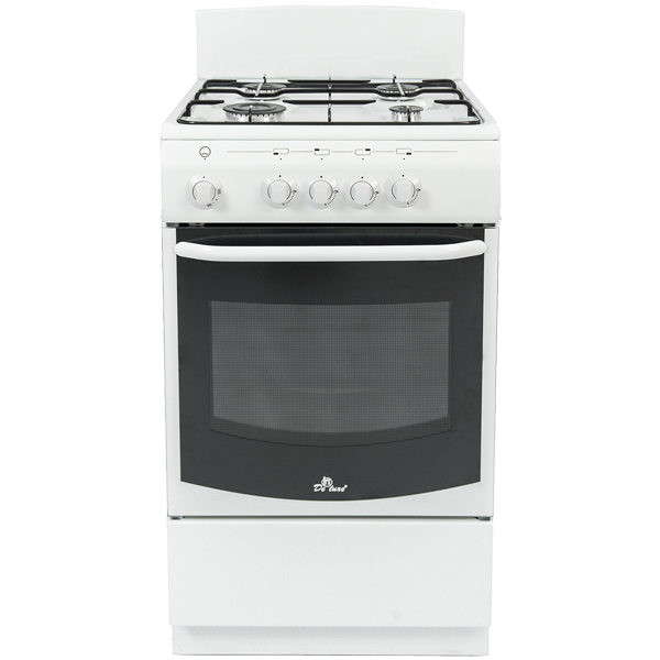 Газовая плита (50-55 см) De Luxe 5040.35г(щ)бел.