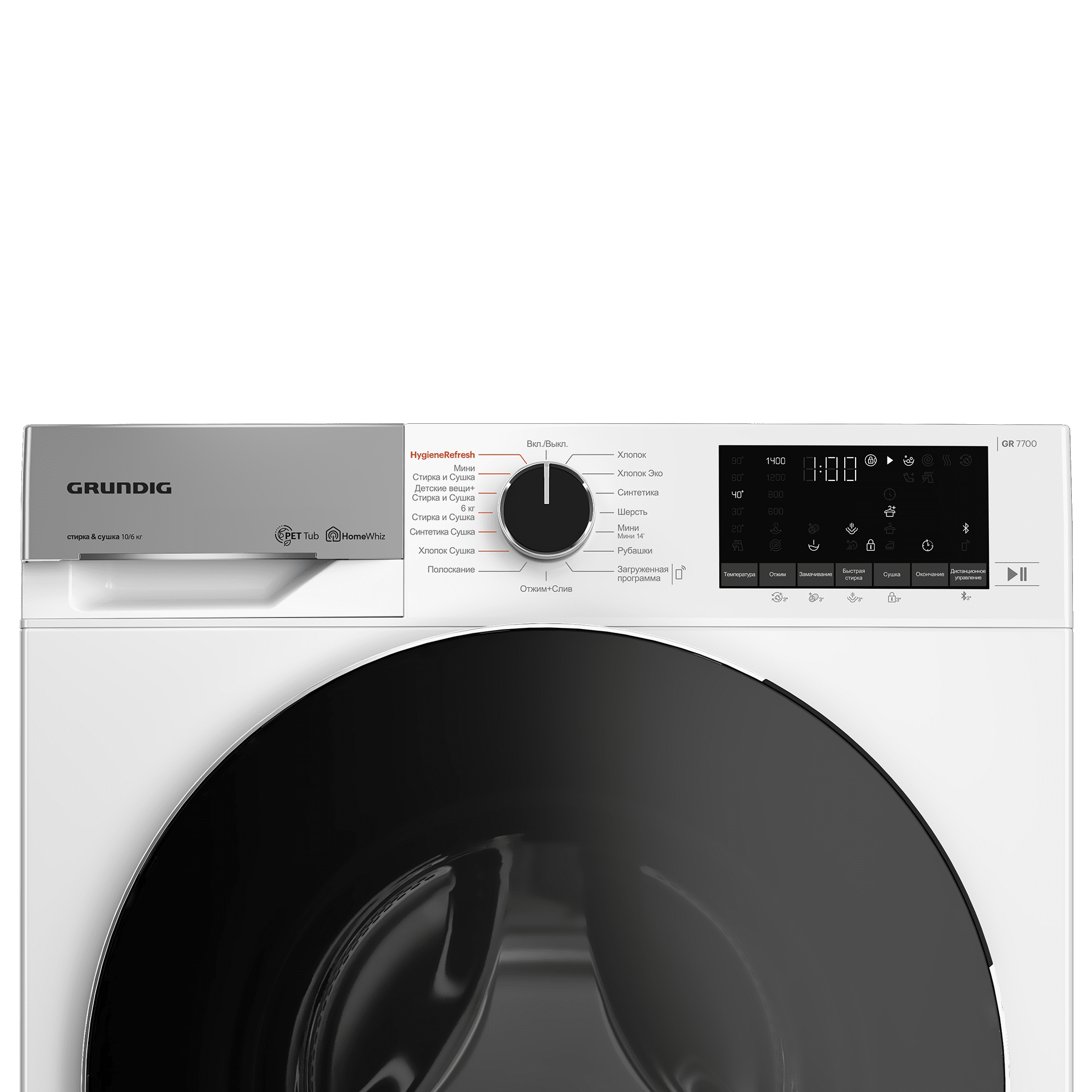 Стиральная машина с сушкой Grundig GW7 P510447 W — фото 3