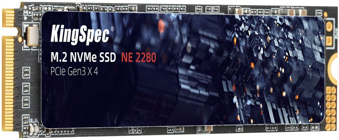 Накопитель SSD Kingspec PCIe 3.0 x4 2TB NE-2TB M.2 2280 — фото 3