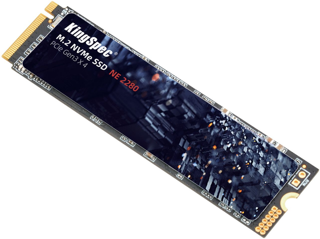 Накопитель SSD Kingspec PCIe 3.0 x4 2TB NE-2TB M.2 2280 — фото 5
