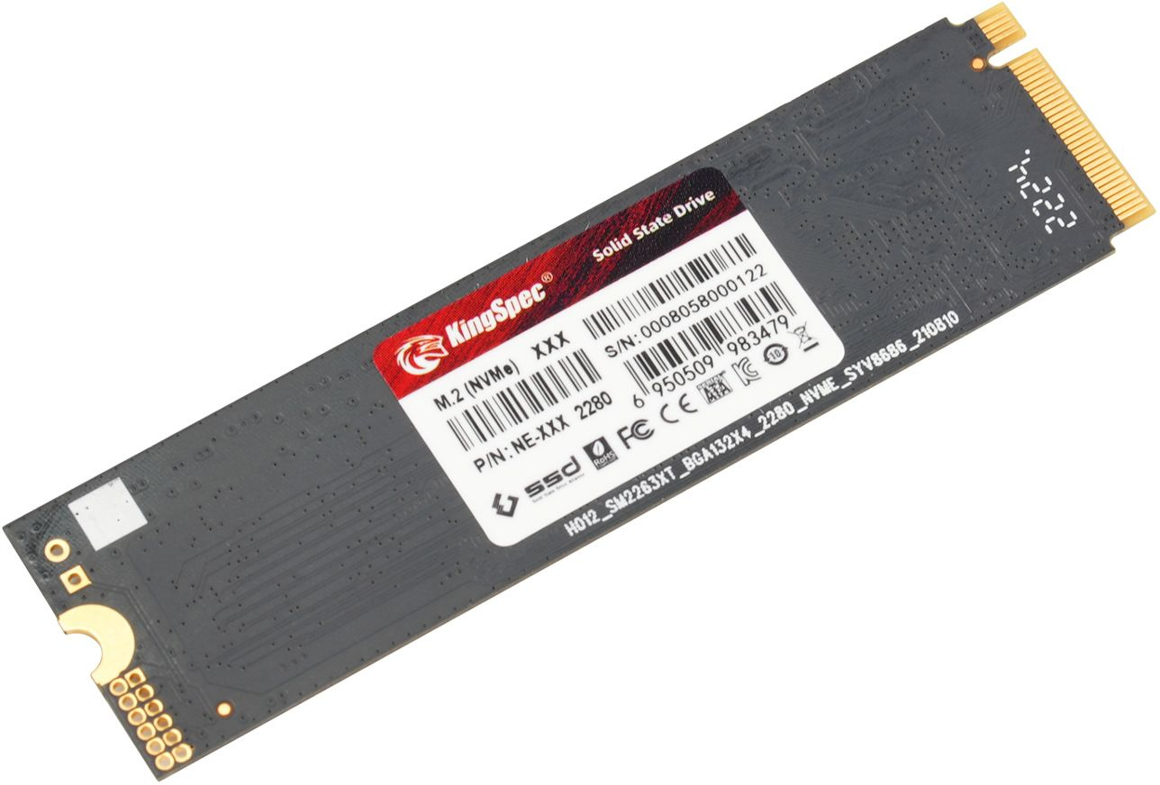 Накопитель SSD Kingspec PCIe 3.0 x4 2TB NE-2TB M.2 2280 — фото 6
