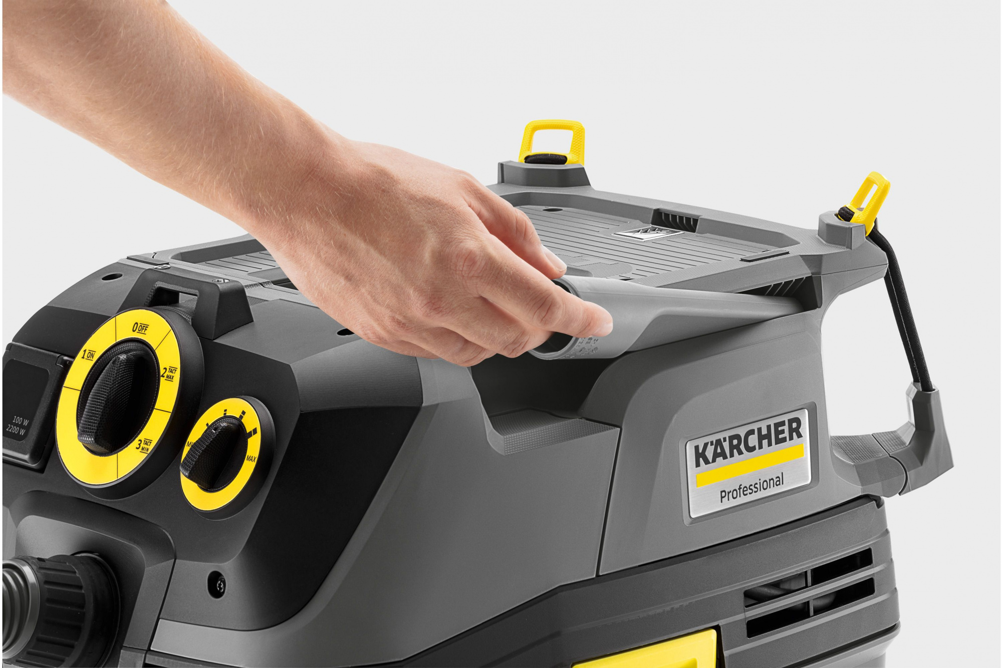 Строительный пылесос Karcher NT 30/1 Tact Te L 1380Вт (уборка: сухая/влажная) серый — фото 5