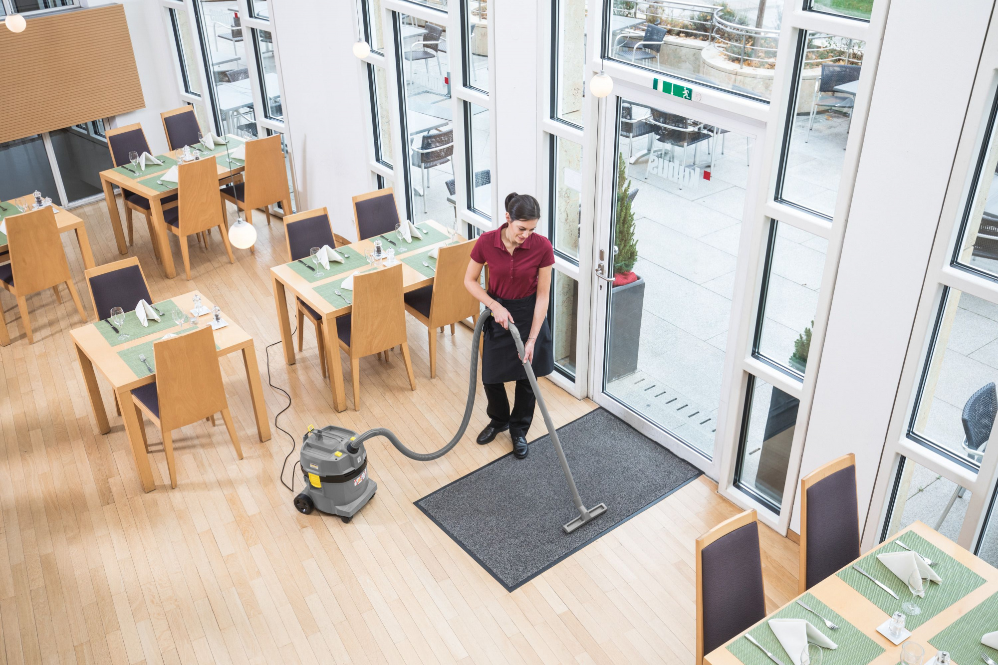 Строительный пылесос Karcher NT 22/1 Ap Te 1300Вт (уборка: сухая/влажная) серый — фото 2