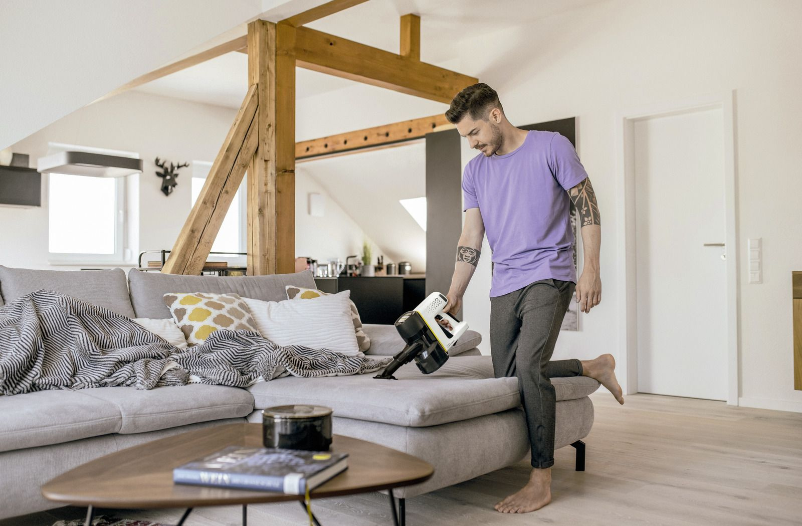 Пылесос ручной Karcher VC 4 Cordless myHome 140Вт белый — фото 2