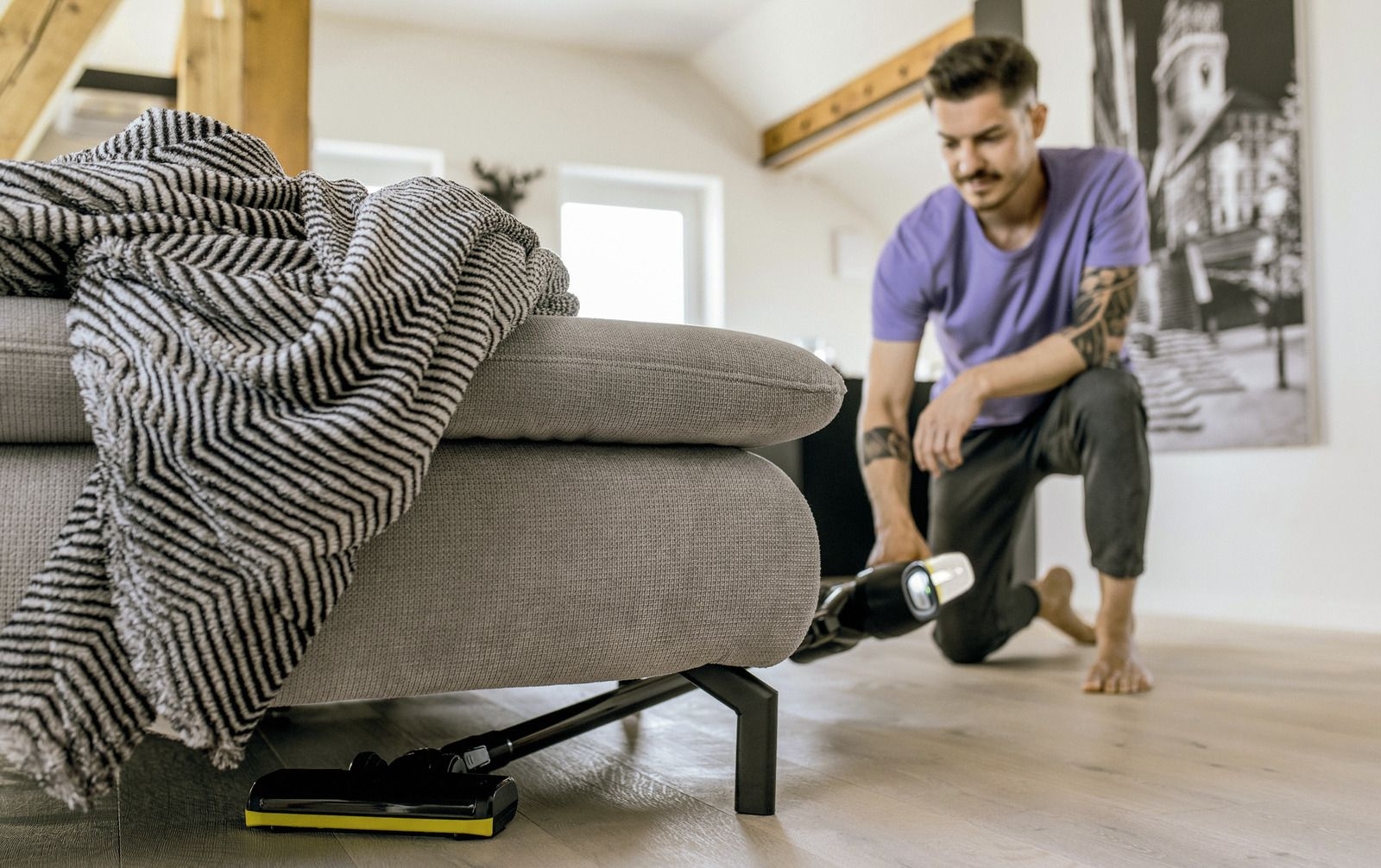 Пылесос ручной Karcher VC 4 Cordless myHome 140Вт белый — фото 3