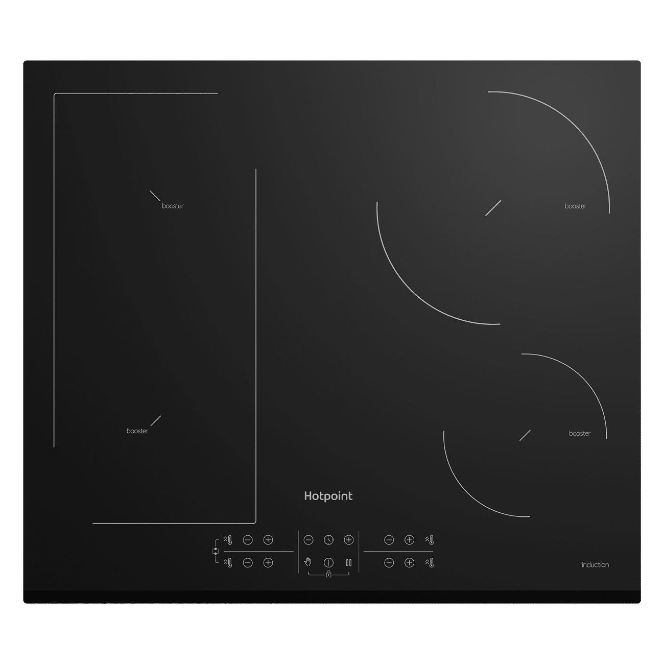 Встраиваемая индукционная панель Hotpoint HB 1560B BF