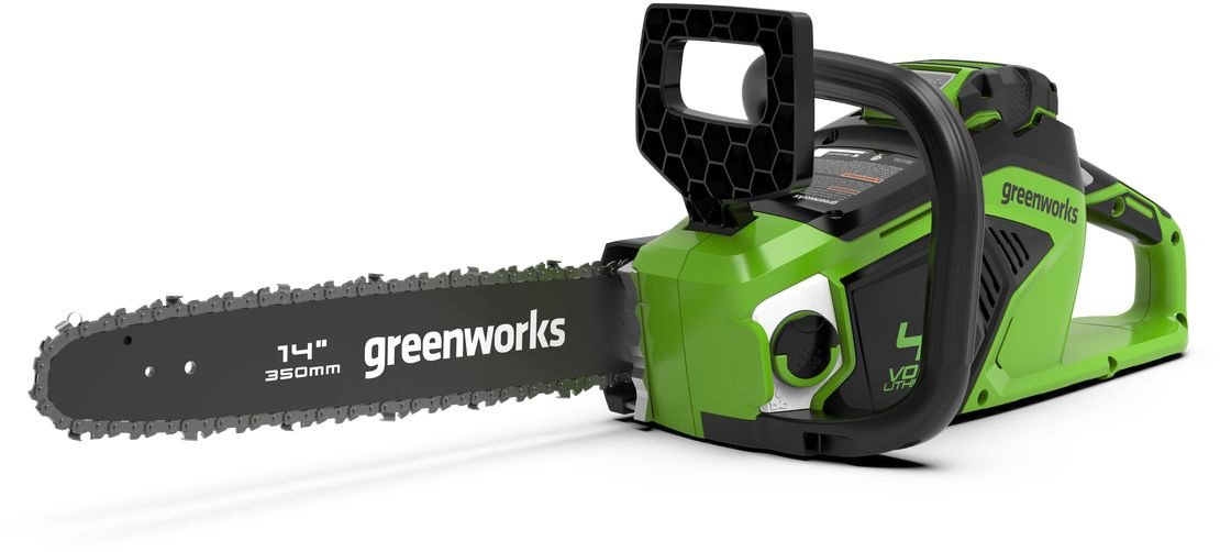 Электрическая цепная пила Greenworks GD40CS15 дл.шины:14" (35cm) 1аккум. 2Ач ЗУ (2005707UA)