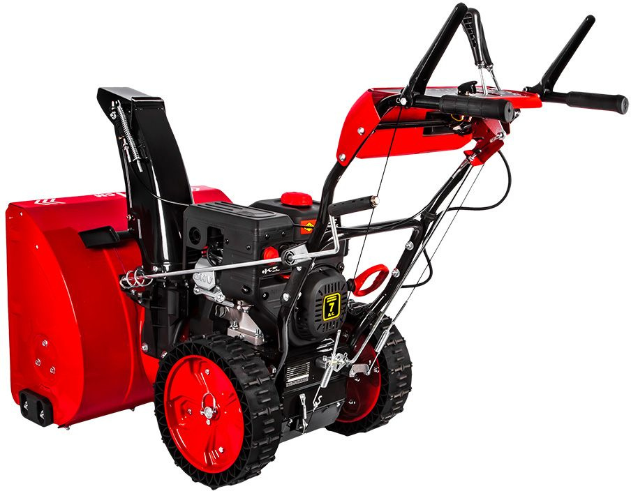 Снегоуборщик бензин. DDE ST7071E 4.4кВт 7л.с.