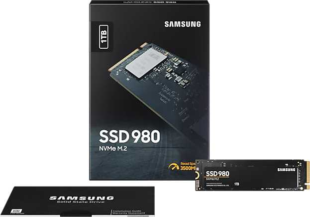 Накопитель SSD Samsung PCIe 3.0 x4 1TB MZ-V8V1T0BW 980 M.2 2280 — фото 7
