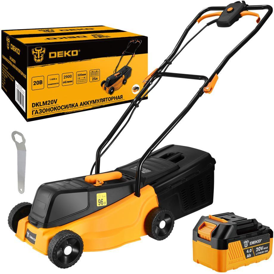 Газонокосилка роторная Deko DKLM20V (063-3007)