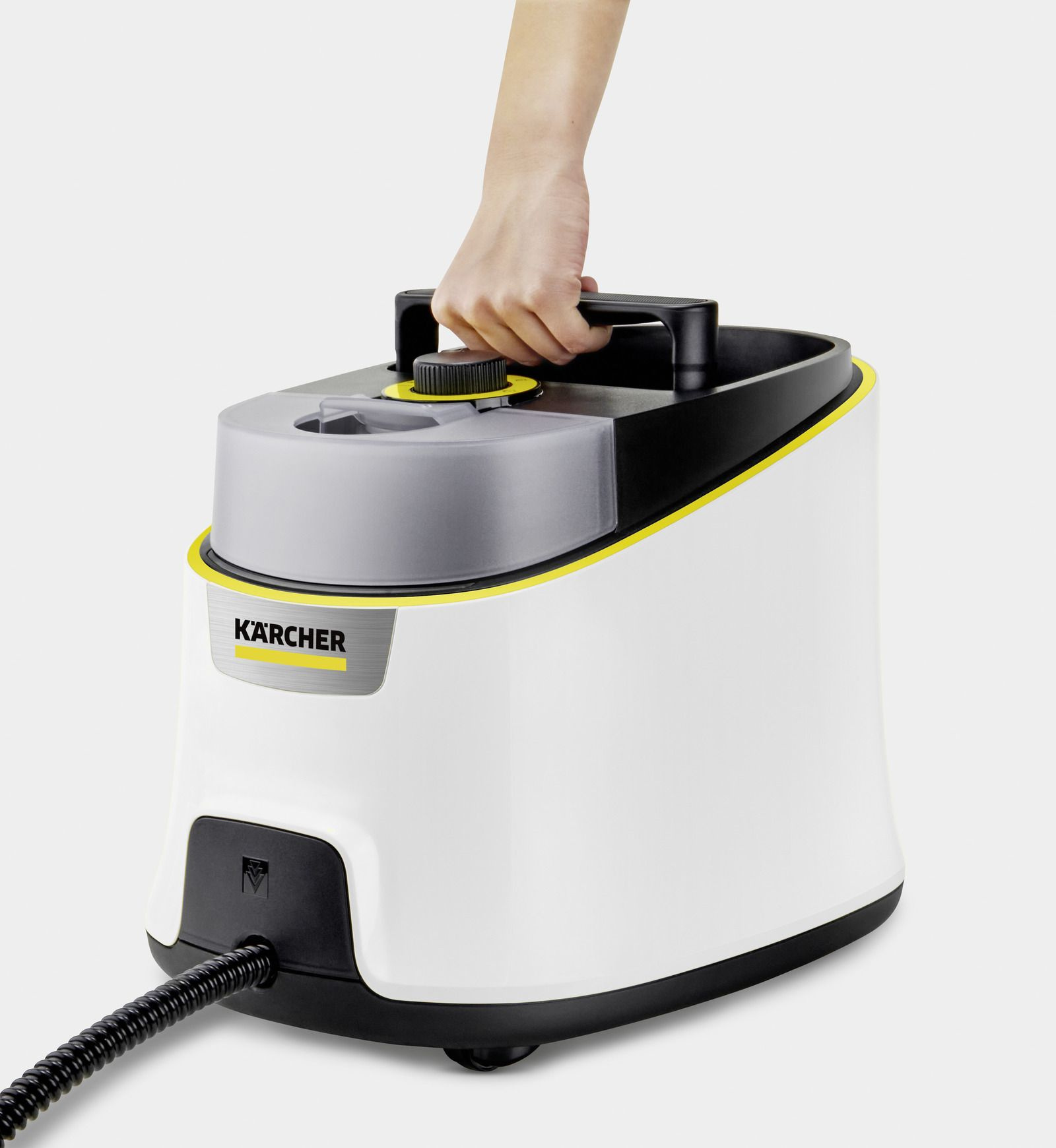 Пароочиститель напольный Karcher EasyFix SC 4 Deluxe 2200Вт белый — фото 3