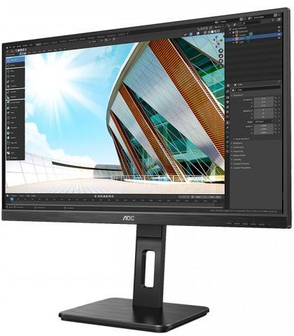Монитор AOC 27" Pro Q27P2Q черный IPS LED 4ms 16:9 HDMI M/M матовая HAS Piv 300cd 178гр/178гр 2560x1440 75Hz VGA DP 2K USB 5кг — фото 8