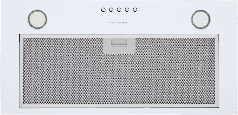 Вытяжка встраиваемая Maunfeld Crosby Power 50 белый управление: кнопочное (1 мотор) — фото 2