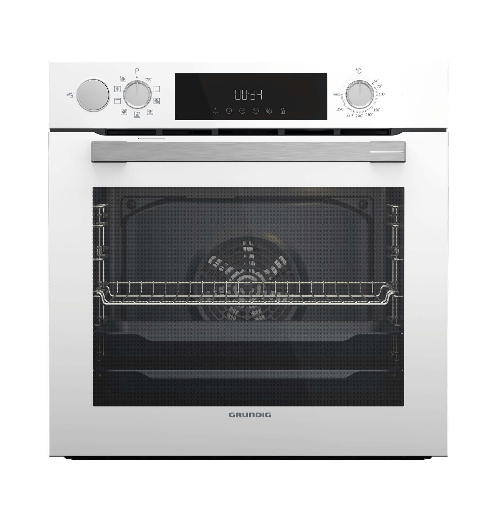 Электрический духовой шкаф Grundig GEBM12300WSA