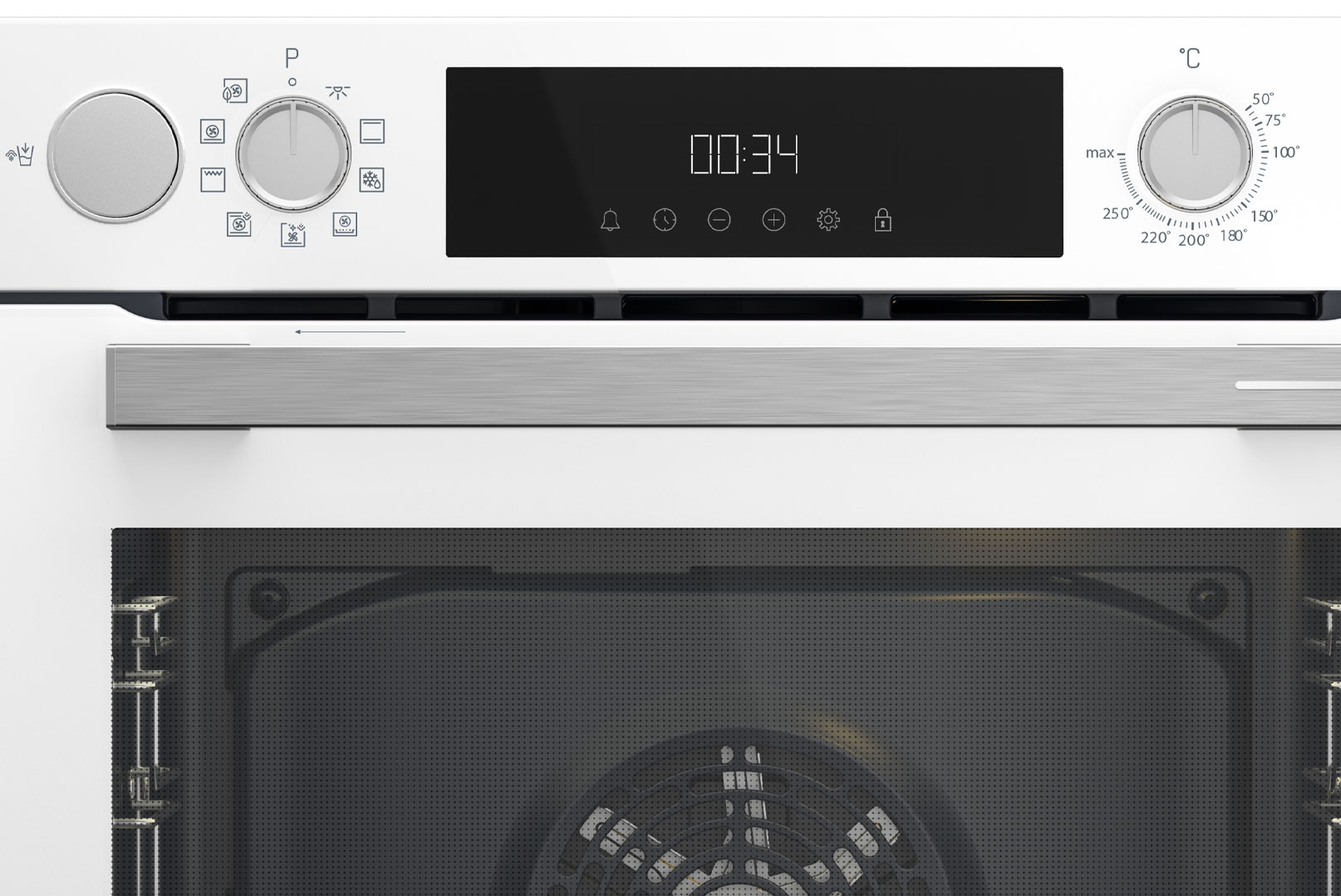 Электрический духовой шкаф Grundig GEBM12300WSA — фото 4