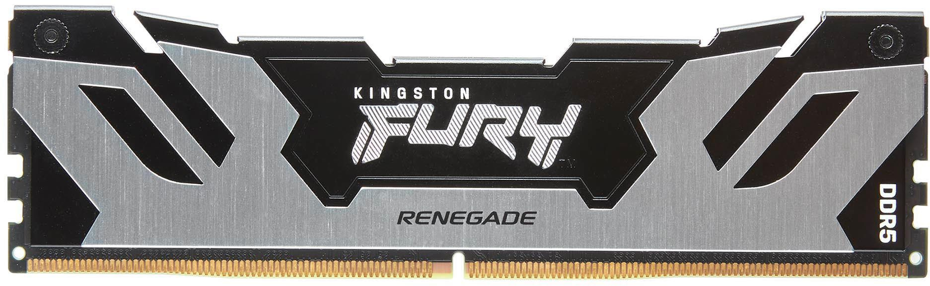 Память DDR5 16GB 8000MHz Kingston KF580C38RS-16 Fury Renegade Black RTL Gaming PC5-57600 CL38 DIMM 288-pin 1.45В single rank с радиатором Ret