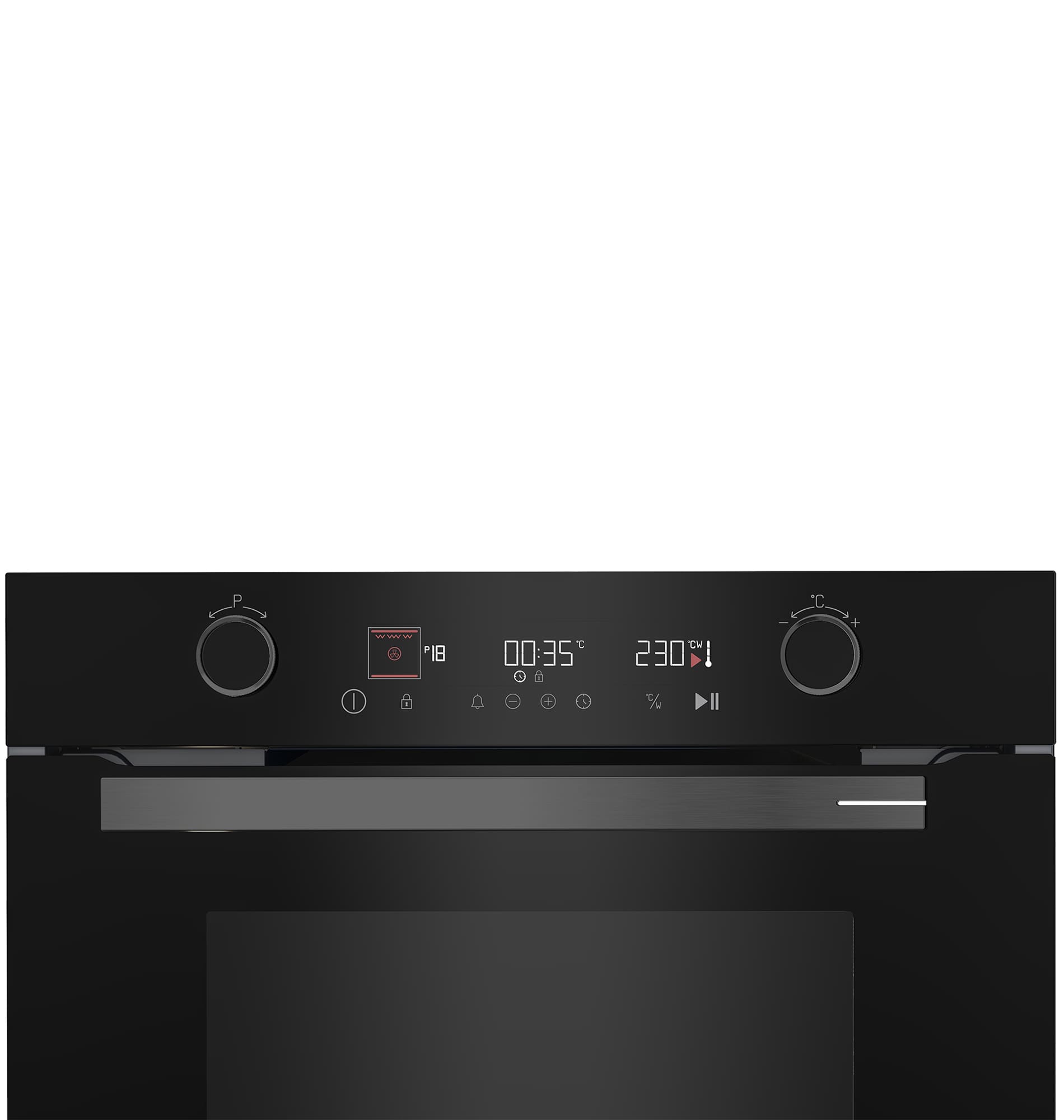 Компактный духовой шкаф Grundig GEKW12400B — фото 2