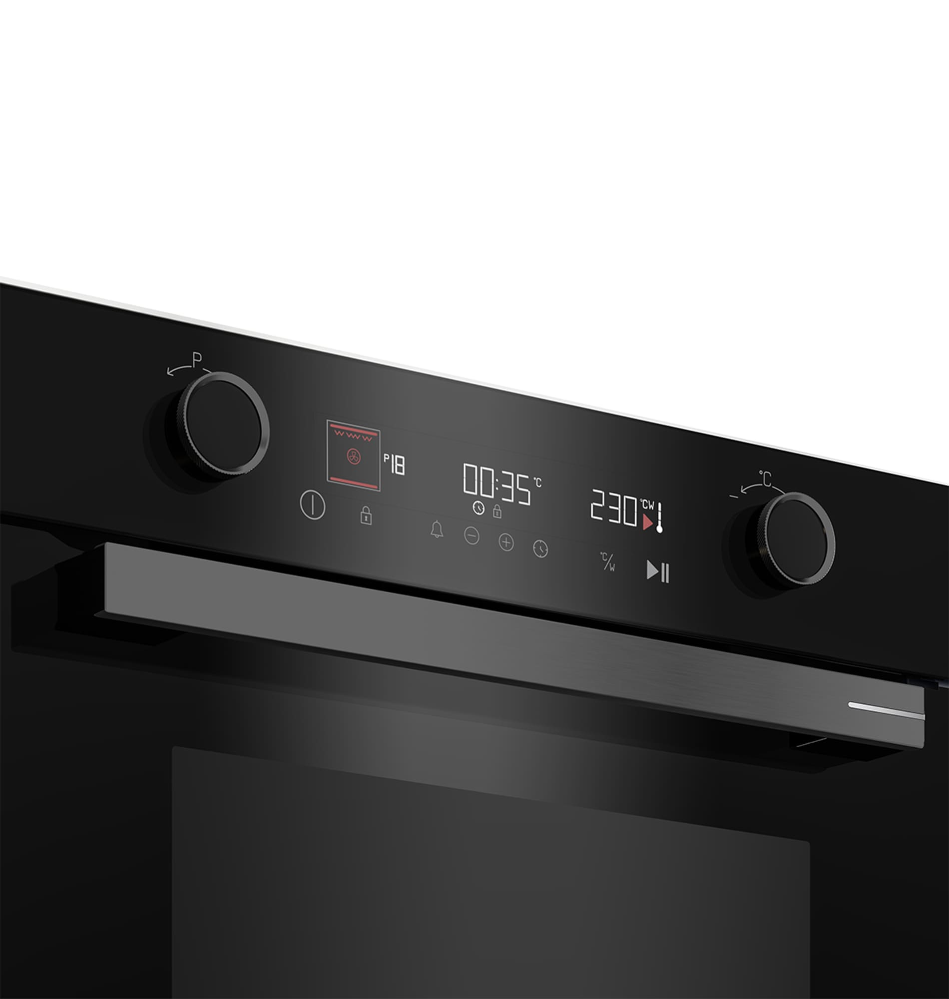 Компактный духовой шкаф Grundig GEKW12400B — фото 3
