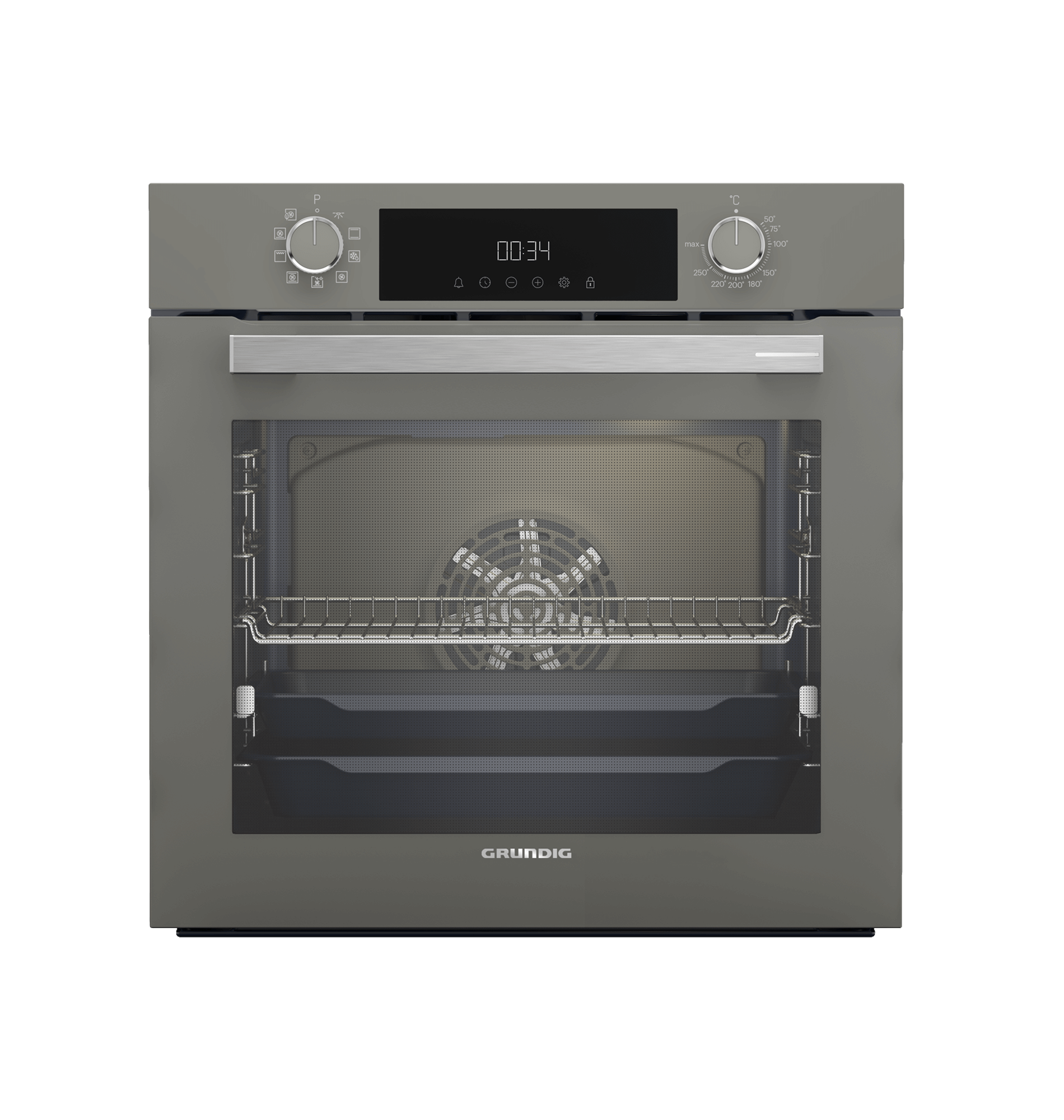 Электрический духовой шкаф Grundig GEBM12300GC