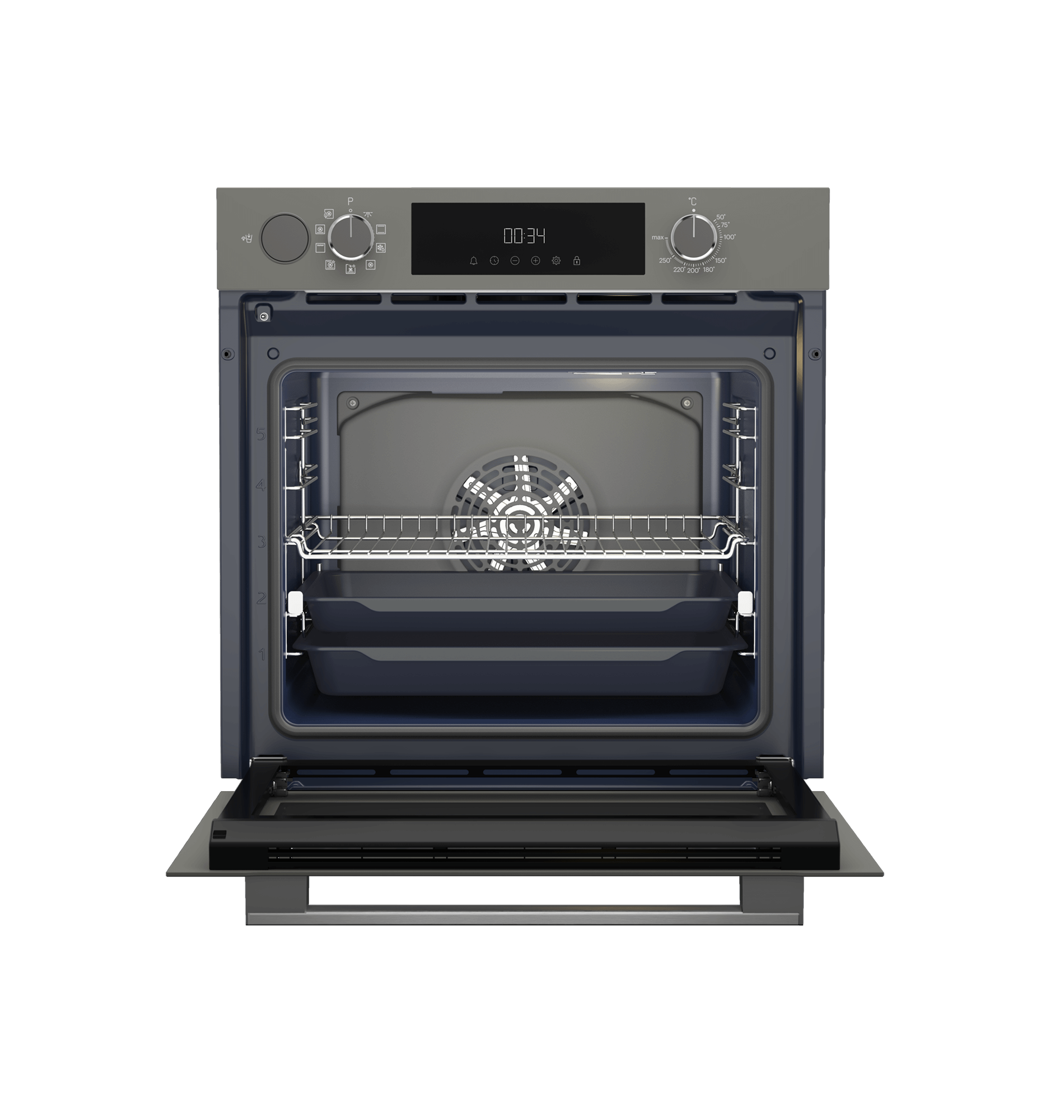 Электрический духовой шкаф Grundig GEBM12300GC — фото 2