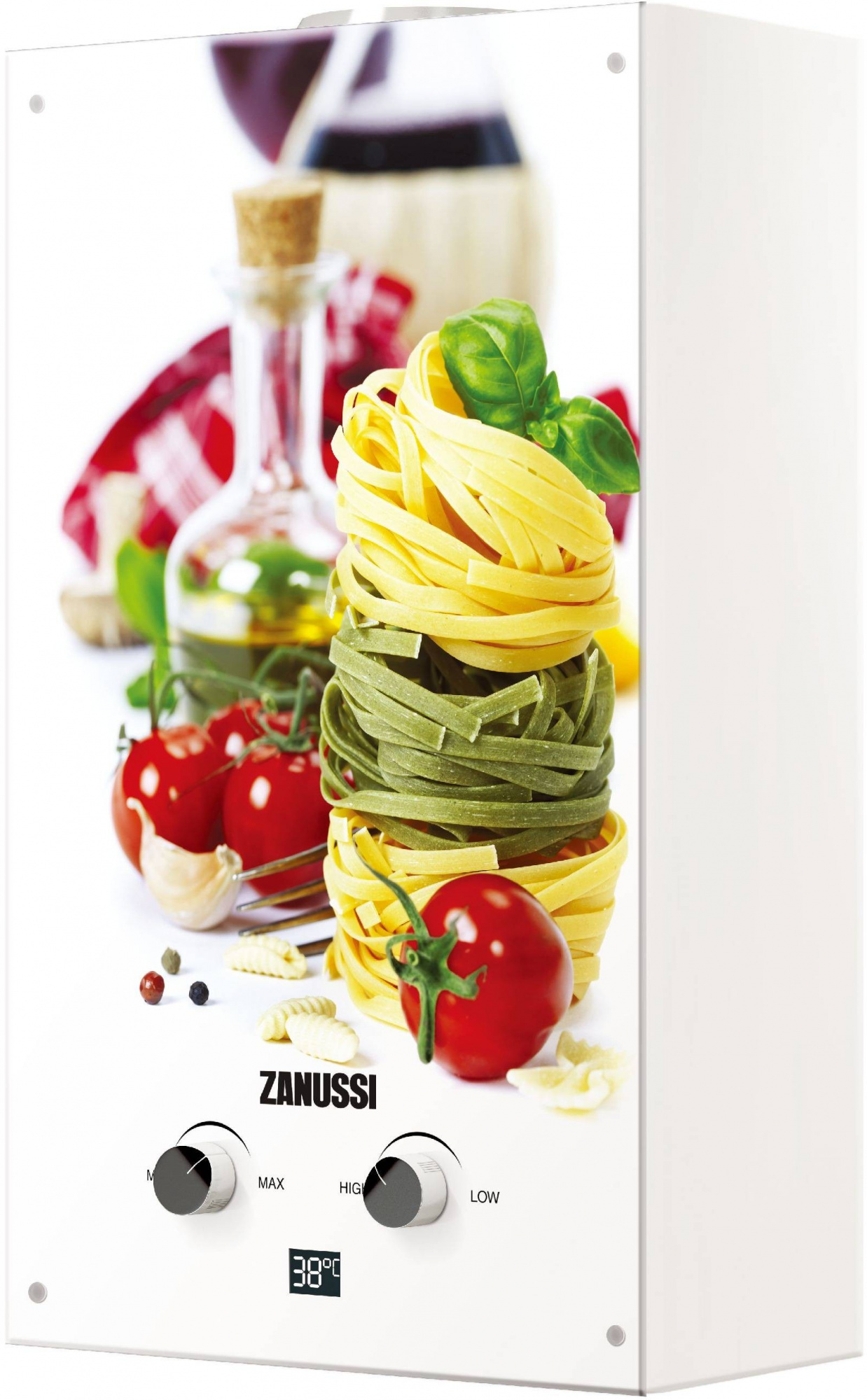 Водонагреватель проточный Zanussi Fonte Glass GWH 10 La Spezia