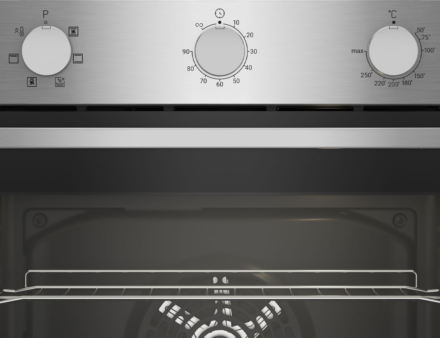 Духовой шкаф Электрический Indesit IBFTE 3634 IX — фото 2