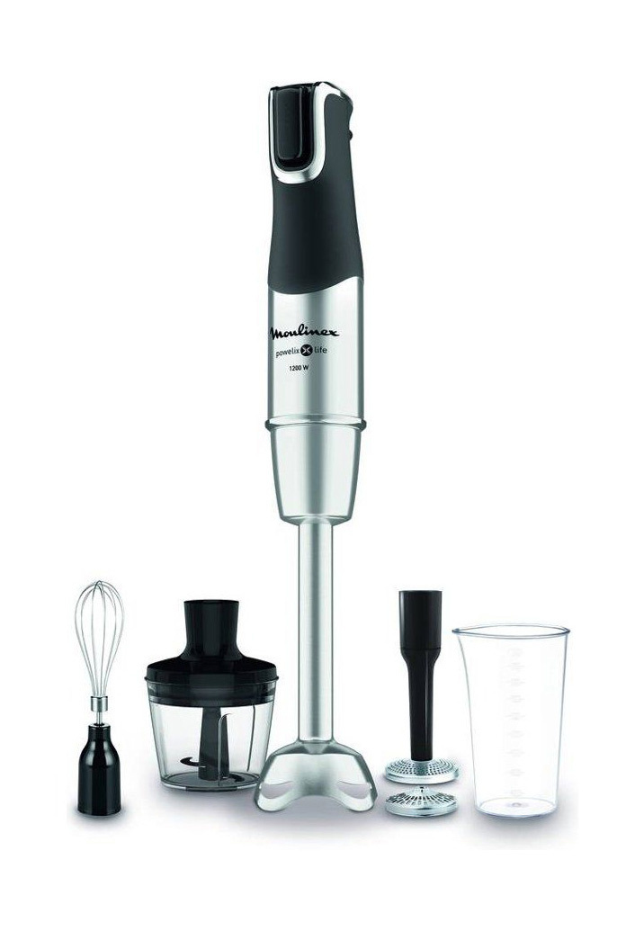 Блендер погружной Moulinex Infinyforce Pro DD95HD10 1200Вт черный/серебристый