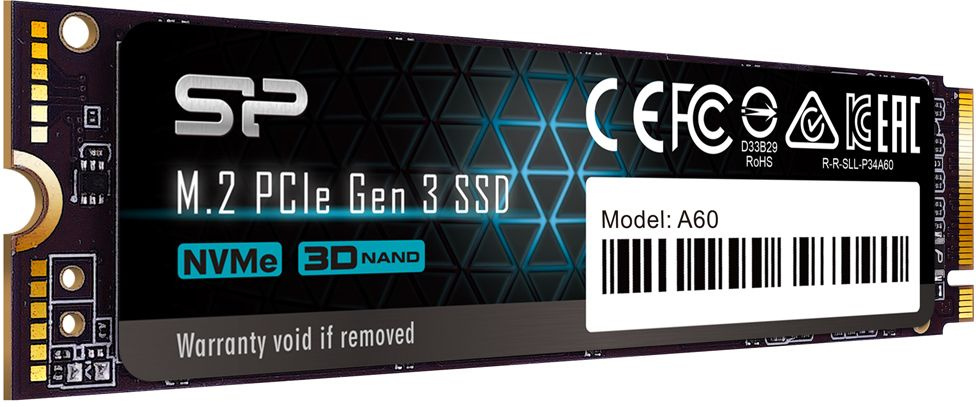Накопитель SSD Silicon Power PCIe 3.0 x4 2TB SP002TBP34A60M28 M-Series M.2 2280 — фото 3