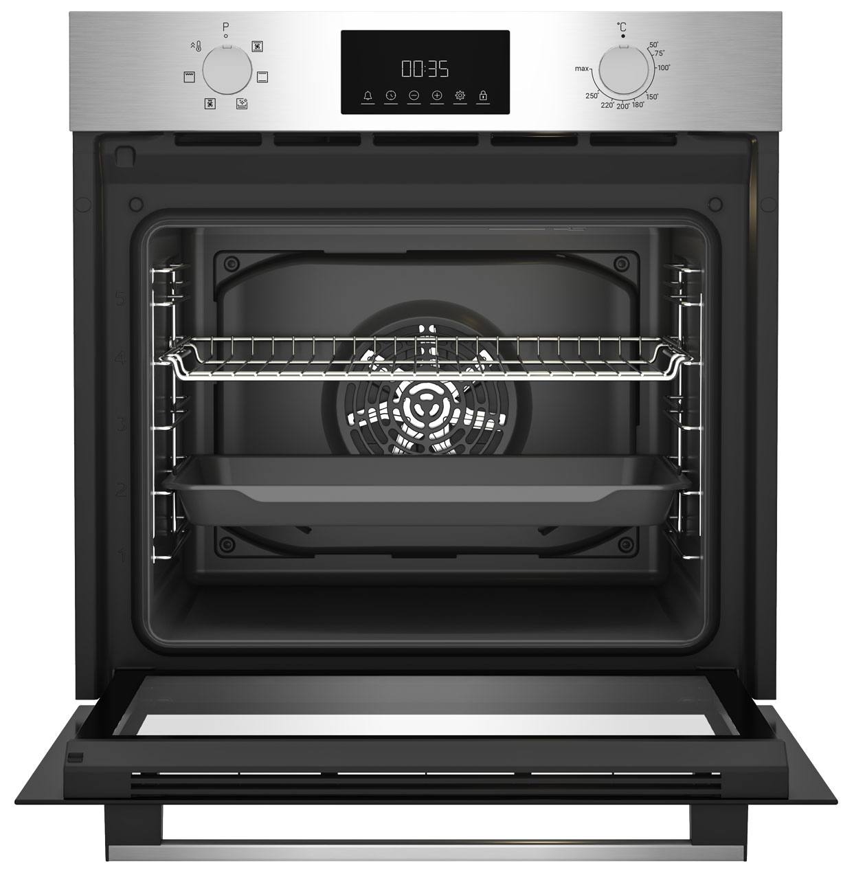Духовой шкаф Электрический Indesit IBFTE 3644 IX — фото 3