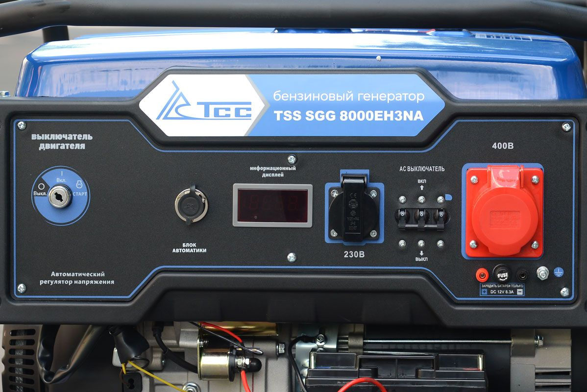 Генератор ТСС SGG 8000 EH3NA 8.3кВт — фото 2