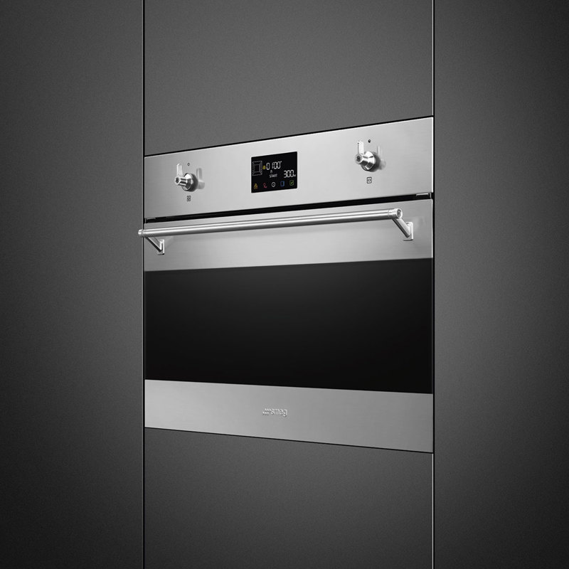 Встраиваемый духовой шкаф SMEG SO4302M1X — фото 2
