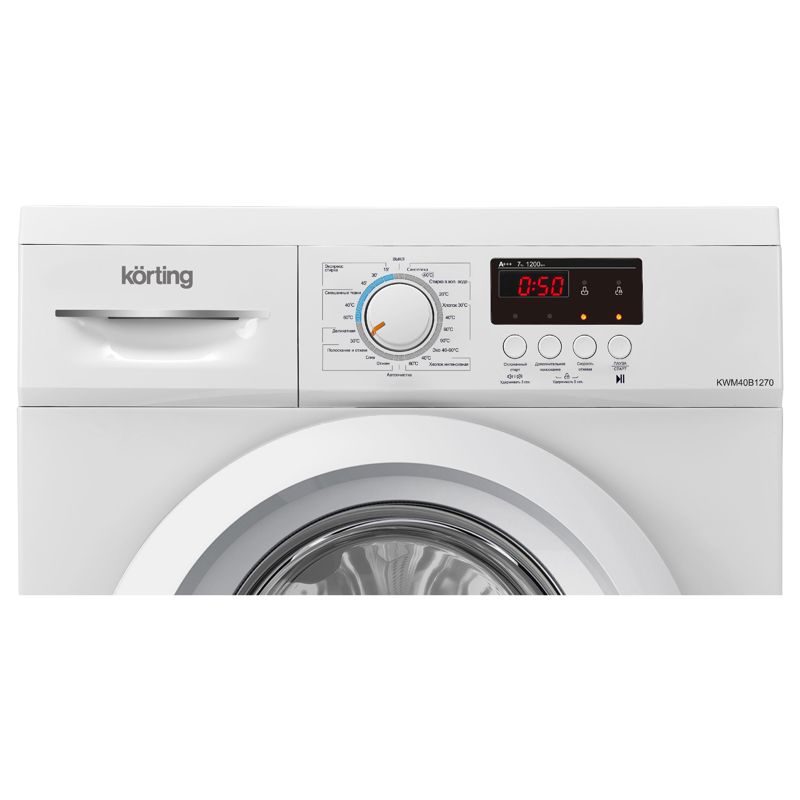Узакая стиральная машина KORTING KWM 40B1270 — фото 3